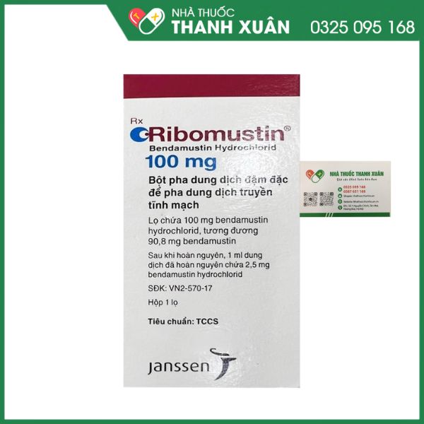 RIBOMUSTIN 100mg - Điều trị bệnh bạch cầu lympho mạn